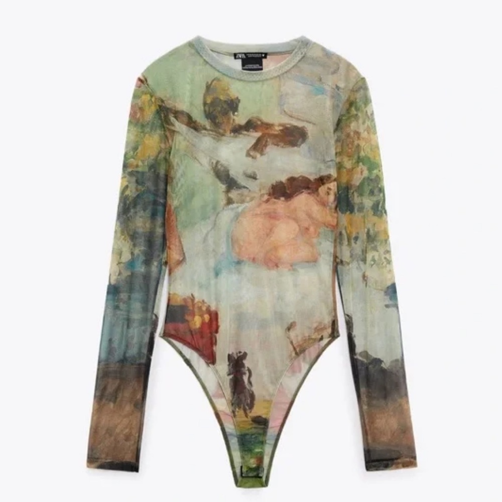 Artistic Long Sleeve Bodysuit